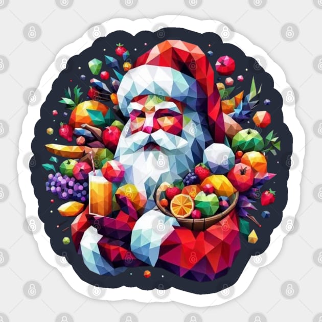 Christmas Santa Claus Sticker by fadinstitute